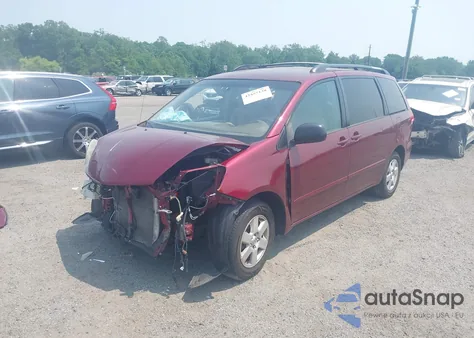 2008 Toyota Sienna Ce/Le z USA, uszkodzony, nr VIN 5TDZK23C38S176682